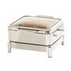 Cal-Mil 23719-49 16in x 16in x 10"H Chrome Induction Chafing Dish 