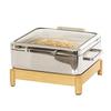 Cal-Mil 23719-71 Blonde 16in x 16in x 10"H Induction Chafing Dish 