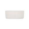 Cal-Mil 23738-10-126 10in Dia. x 3.25"H White Marble Resin Bowl 