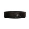 Cal-Mil 23738-12-124 12in Dia. x 3.25"H Black Marble Resin Bowl 