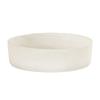 Cal-Mil 23738-12-126 12in Dia. x 3.25"H White Marble Resin Bowl 