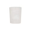 Cal-Mil 23742-5-126 4.75in Dia. x 5.75"H White Marble Resin Flatware Holder 