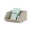 Cal-Mil 23762-14-110 Aspen 12in x 14.25in x 7in Grey-Stained Angled Wood Box 
