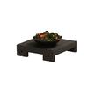 Cal-Mil 23794-3-13 Brooklyn 12in x 12in x 3"H Wood Square Display Riser 