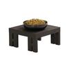 Cal-Mil 23794-6-13 Brooklyn 12in x 12in x 6"H Wood Square Display Riser 
