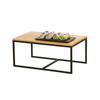 Cal-Mil 23801-1220-13 12in x 20in x 9"H Black Metal Open Frame Display Riser 