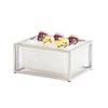 Cal-Mil 23805-10-49 Milo 13in x 10.5in x 7"H Chrome-Plated Ice/Beverage Display 