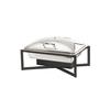 Cal-Mil 23807-13 Milo 4.5in x 4.5in x 8.5"H Black Metal Chafing Dish 