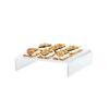 Cal-Mil 23817-3-12 Milo 12in x 12in x 3"H Acrylic U-Style Display Riser 