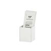 Cal-Mil 23829-15 Juno 2.25in x 2.25in x 2.5"H White Metal Condiment Organizer 