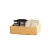 Cal-Mil 23842-3-21 Sydney 6.5in x 10in x 3"H Oak Smallware Box 