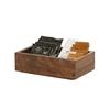 Cal-Mil 23842-3-78 Sydney 6.5in x 10in x 3"H Walnut Smallware Box 