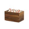 Cal-Mil 23842-6-78 Sydney 6.5in x 10in x 6"H Walnut Smallware Box 