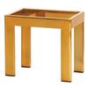 Cal-Mil 23848-9-130 Brooklyn 6in x 10in x 9"H Antique Brass Display Riser 