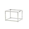 Cal-Mil 23853-9-49 Milo 10in x 12in x 9"H Chrome-Plated Metal Display Riser 