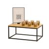 Cal-Mil 23854-9-13 Milo 12in x 20in x 9"H Black Metal Display Riser 