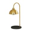 Cal-Mil 23866-130 15in x 12in x 28.5"H Antique Brass Stainless Steel Heat Lamp 