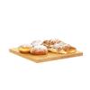 Cal-Mil 23873-12-21 Milo 12in x 12in x 1"H Oak Serving Board 