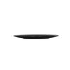 Cal-Mil 24110-10-13 Charlotte 10in Dia. x 0.75"H Black Melamine Plate - 6 Each 