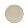 Cal-Mil 24112-9-125 Nova 9in Dia. x 1"H Taupe Melamine Plate - 6 Each 