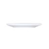 Cal-Mil 24112-9-15 Nova 9in Dia. x 1"H White Melamine Plate - 6 Each 