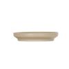 Cal-Mil 24114-14-125 Nova 14in Dia. x 2.5"H Taupe Coupe Bowl - 6 Each 