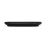Cal-Mil 24114-922-13 Nova 9in x 22in x 2.5"H Black Melamine Coupe Platter - 6 Each 
