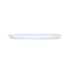 Cal-Mil 24120-10-15 Carmel 10in Dia. x 0.75"H White Melamine Plate - 6 Each 