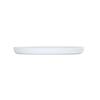 Cal-Mil 24120-8-15 Carmel 8in Dia. x 0.75"H White Melamine Plate - 6 Each 