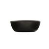 Cal-Mil 24121-5-13 Carmel 5in Dia. x 1.75"H Black 12oz Melamine Soup Bowl 