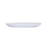 Cal-Mil 24122-1216-15 Carmel 12in x 16in x 1.75"H White Melamine Pasta Platter 