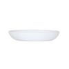 Cal-Mil 24122-6-15 Carmel 6.5in Dia. x 1"H White Melamine 12oz Pasta Bowl 