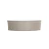 Cal-Mil 24129-10-102 10.5in Dia. x 3"H Ash Melamine Bento Box - 6 Each 