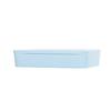Cal-Mil 24132-1410-127 14in x 10.5in x 3"H Ocean Blue Melamine Bento Box - 3 Each 