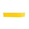 Cal-Mil 24132-1410-42 14in x 10.5in x 3"H Yellow Melamine Bento Box - 3 Each 