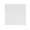 Cal-Mil 24304-16-15 15.75in x 15.75in x 0.75"H White Melamine Square Platter 
