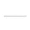 Cal-Mil 24304-610-15 6.5in x 10.5in x 0.75"H White Melamine Platter - 6 Each 