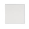 Cal-Mil 24304-8-15 8in x 8in x 0.75"H White Melamine Square Platter - 6 Each 