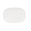 Cal-Mil 24305-1511-15 15.5in x 10.75in x 1.25"H White Melamine Platter - 6 Each 