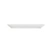 Cal-Mil 24305-74-15 7in x 4.5in x 0.75"H White Melamine Platter - 6 Each 