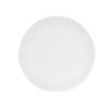 Cal-Mil 24400-8-15 Bali 8in Dia. x 0.5"H White Melamine Plate - 6 Each 