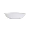 Cal-Mil 24402-16-15 Bali 6.5in Dia. x 1.75"H White Melamine Pasta Bowl - 6 Each 
