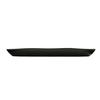 Cal-Mil 24403-620-13 Bali 20in x 6in x 1.75"H Black Melamine Oval Platter - 6 Each 