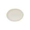 Cal-Mil 24404-1216-103 Bali 12in x 16in x 1.5"H Ivory Melamine Oval Platter - 6 Each 