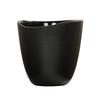 Cal-Mil 24405-24-13 Bali 4.75in Dia. x 4.75"H Black Melamine Dressing Crock 