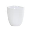Cal-Mil 24405-48-15 Bali 5.75in Dia. x 6.25"H White Melamine Dressing Crock 