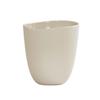Cal-Mil 24405-96-103 Bali 7in Dia. x 7.75"H Ivory Melamine Dressing Crock - 6 Each 