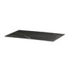 Cal-Mil 24407-1220-124 13.5in x 21.5in x 0.75"H Black Marble Melamine Tray - 6 Each 