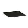 Cal-Mil 24408-10-13 10in x 10in x 0.75"H Black Melamine Tray - 6 Each 