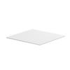 Cal-Mil 24408-10-15 10in x 10in x 0.75"H White Melamine Tray - 6 Each 